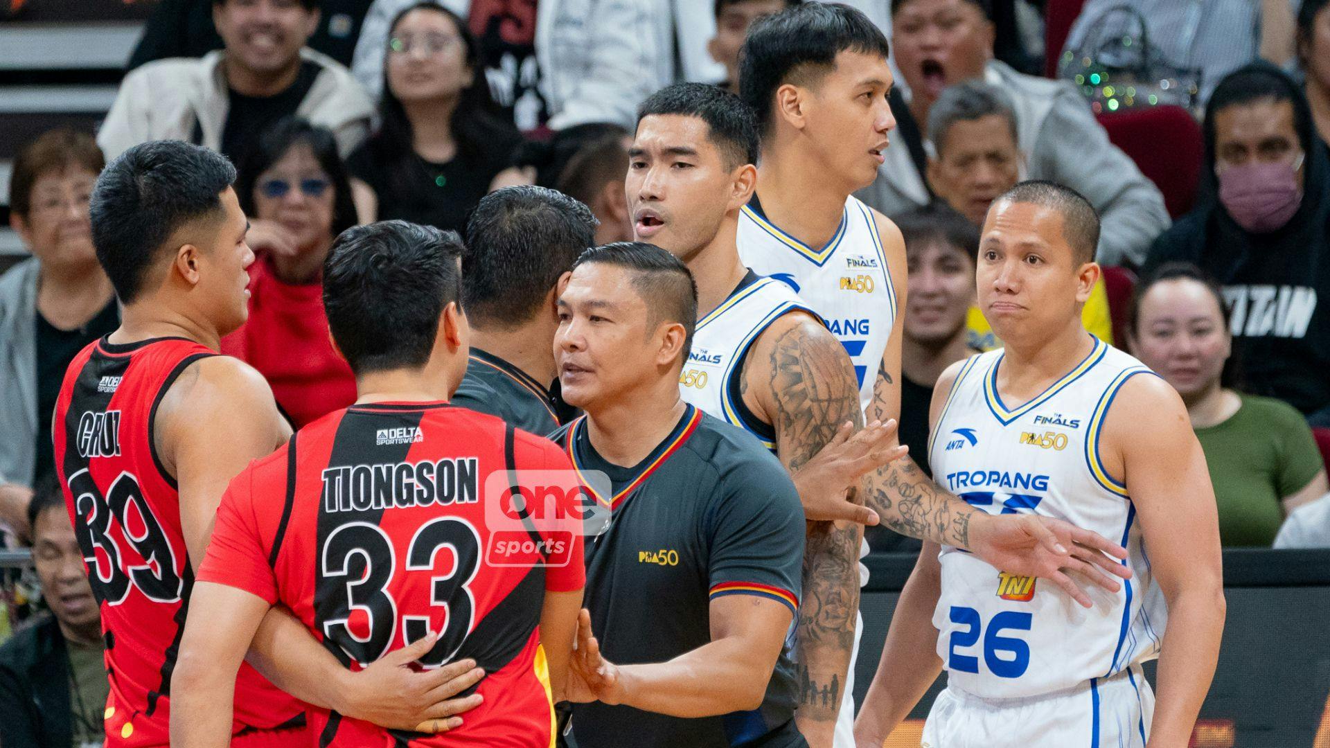 PBA: Juami Tiongson plays down spat with Almond Vosotros in San Miguel’s Game 4 win